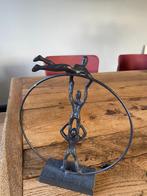 Bronzen Beeld Vertrouwen en Samenwerking, Antiek en Kunst, Ophalen of Verzenden