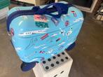 Nieuwe blauwe kids trolley, Sieraden, Tassen en Uiterlijk, Koffers, Ophalen, Nieuw, Hard kunststof