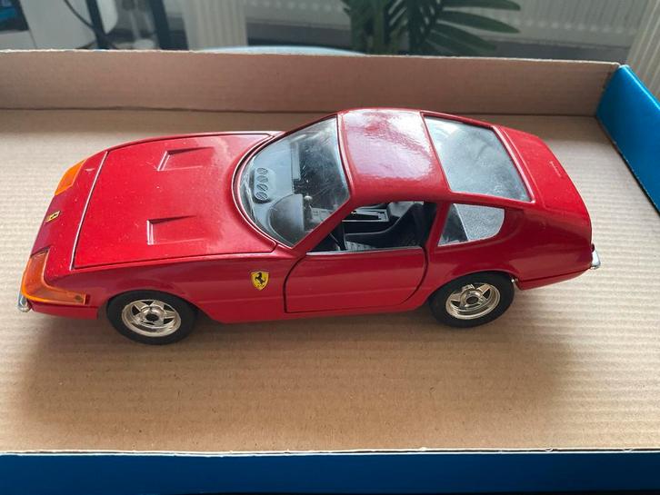 Ferrari 365 GTB/4 Daytona 1/24 - Nieuwstaat!, Hobby en Vrije tijd, Modelauto's | 1:24, Nieuw, Auto, Overige merken, Ophalen