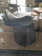 Zwart wintec zadel met beugels en een singel, Dieren en Toebehoren, Ophalen, Gebruikt, Recreatie