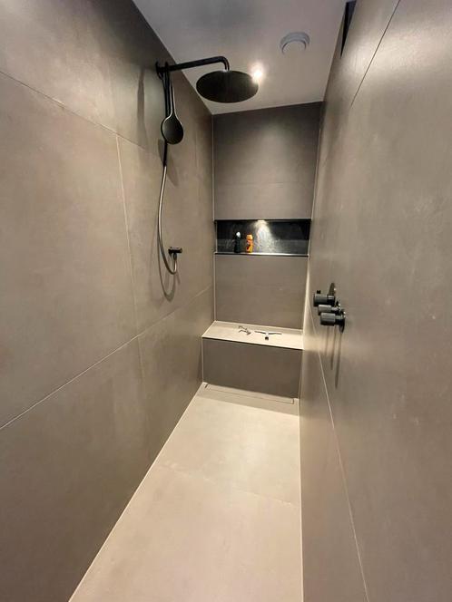 Restpartij (6,48 m2) tegels 90 x 90 kleur taupe, Huis en Inrichting, Badkamer | Complete badkamers, Nieuw, Ophalen