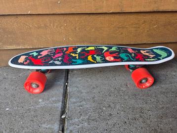 Skateboard Mini Cruiser Fizz Fun board 55cm Dierenprint ZGAN beschikbaar voor biedingen