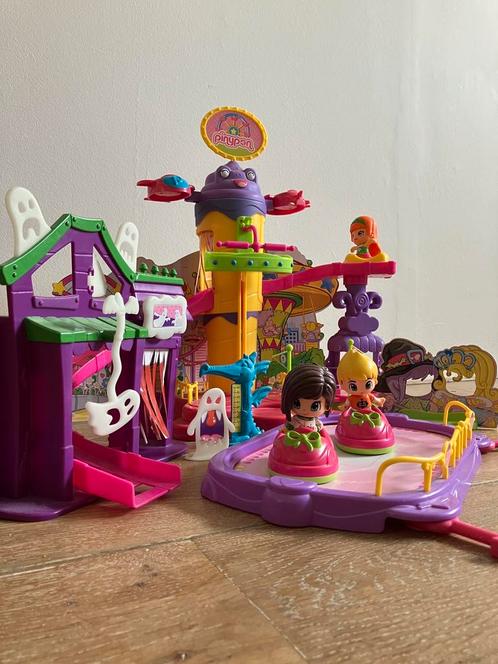 Pinypon kermis, Kinderen en Baby's, Speelgoed | Overig, Gebruikt, Jongen of Meisje, Ophalen