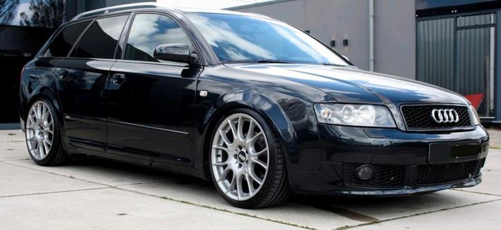 Audi B6 1.8T 2x Sline Bi-xenon, Auto's, Audi, Particulier, A4, Benzine, Stationwagon, Automaat, Zwart, Zwart, Leder en Alcantara