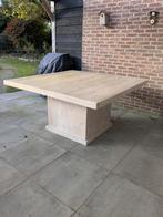 grote vierkante eettafel, Gebruikt, 100 tot 150 cm, 200 cm of meer, Ophalen of Verzenden
