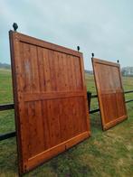 Te koop: Houten schuifdeuren, Ophalen, Hout, Draaipoort, 150 tot 200 cm