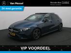 Mercedes-Benz A-klasse 180 Business Solution AMG / Panoramad, 65 €/maand, Gebruikt, 4 cilinders, Blauw