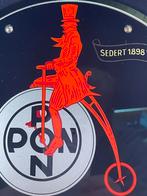 Fietsreclame firma Pon Amersfoort, Reclamebord, Gebruikt, Pon, Ophalen of Verzenden