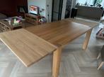 Eiken houten tafel met twee extra steekbladen, Ophalen