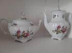 Prachtie Poolse servies Chodziez - Roze Roosje, complleet, Ophalen, Zo goed als nieuw, Overige stijlen, Porselein