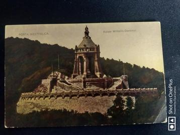 1922 Porta Westfalica Kaiser Wilhelm Denkmal Prijs € 0,70 beschikbaar voor biedingen