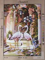 Cado voorbedrukt borduurstramien  Flamingo's  810, Hobby en Vrije tijd, Borduren en Borduurmachines, Ophalen of Verzenden, Nieuw