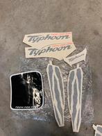 Piaggio Typhoon stickerset origineel zwart