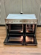 Luxe Boretti Inbouwoven RVS met dubbele oven 90 cm, Witgoed en Apparatuur, Ovens, Hete lucht, Fornello Esperta, Ophalen of Verzenden