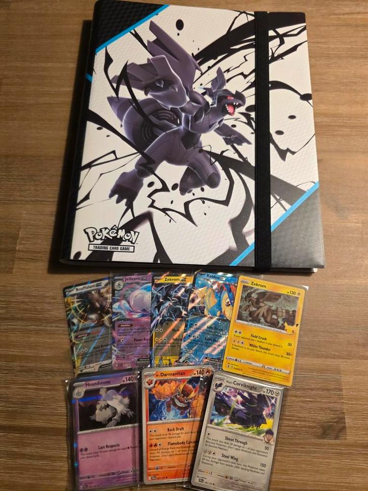 Pokemon kaarten map Zekrom met pokemon kaarten, Hobby en Vrije tijd, Verzamelkaartspellen | Pokémon, Ophalen of Verzenden