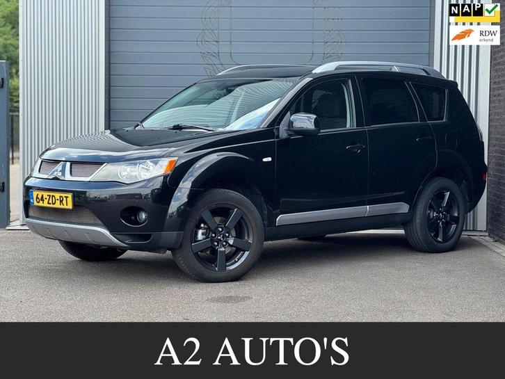Mitsubishi Outlander 2.4 Intense+ 7p Automaat|Sensoren|Nap, Auto's, Mitsubishi, Bedrijf, Te koop, Outlander, 4x4, ABS, Airbags