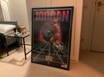 Michael Jordan Poster 1996 - Ingelijst, Rechthoekig Staand, Met lijst, Ophalen of Verzenden, Zo goed als nieuw