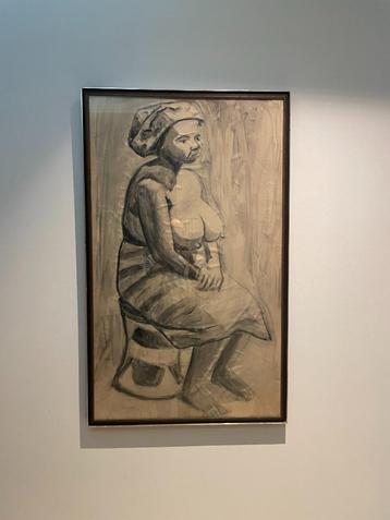 Theo Hermans - African Woman beschikbaar voor biedingen