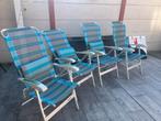 Set van 4 Camping/Strand stoelen van Vrijbuiten “Vienna”, Ophalen, Gebruikt, Campingstoel