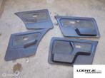 set blauwe deurpanelen bmw e30 325i 320i 318i 316 etc, Gebruikt, Ophalen of Verzenden, BMW, BMW