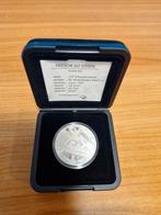 ZILVEREN PENNING 15e ELFSTEDENTOCHT 1997 in cassette, Postzegels en Munten, Munten | Nederland, Ophalen of Verzenden, Koningin Beatrix