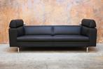 Refurbished zwarte leren Leolux Horatio design bank np 7800!, Leolux, Leolux, Design, Driepersoons