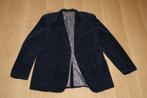 Colbert ribstof Jasje Maat 55 (Blauw), Kleding | Heren, Kostuums en Colberts, Ophalen of Verzenden, Zo goed als nieuw, Maat 52/54 (L)