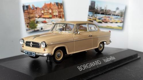 Borgward Isabella 1:43 Norev Lecturama Pol, Hobby en Vrije tijd, Modelauto's | 1:43, Zo goed als nieuw, Auto, Norev, Verzenden