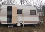 Gebruikte 4pers. dethleffs caravan, Caravans en Kamperen, Vast bed, Treinzit, Particulier, Tot en met 4