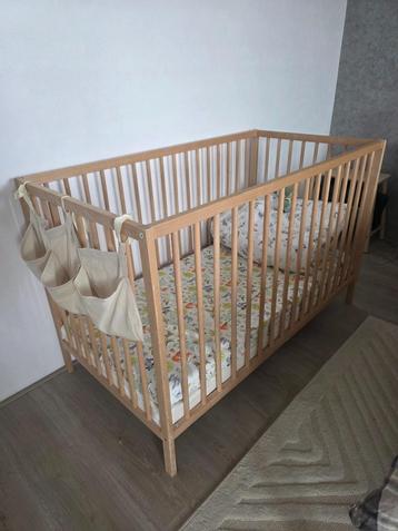 SNIGLAR babybedje, beuken, 60x120 cm beschikbaar voor biedingen