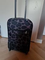 Trolley Koffer giraffeprint 1 + 1 gratis, Ophalen, Gebruikt, Hard kunststof
