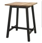 Bartafel met stoelen, Huis en Inrichting, Ophalen, Metaal, 100 tot 150 cm, Vierkant