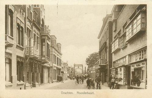 (701-129-023) Drachten Noorderbuurt, Verzamelen, Ansichtkaarten | Nederland, Friesland, Verzenden