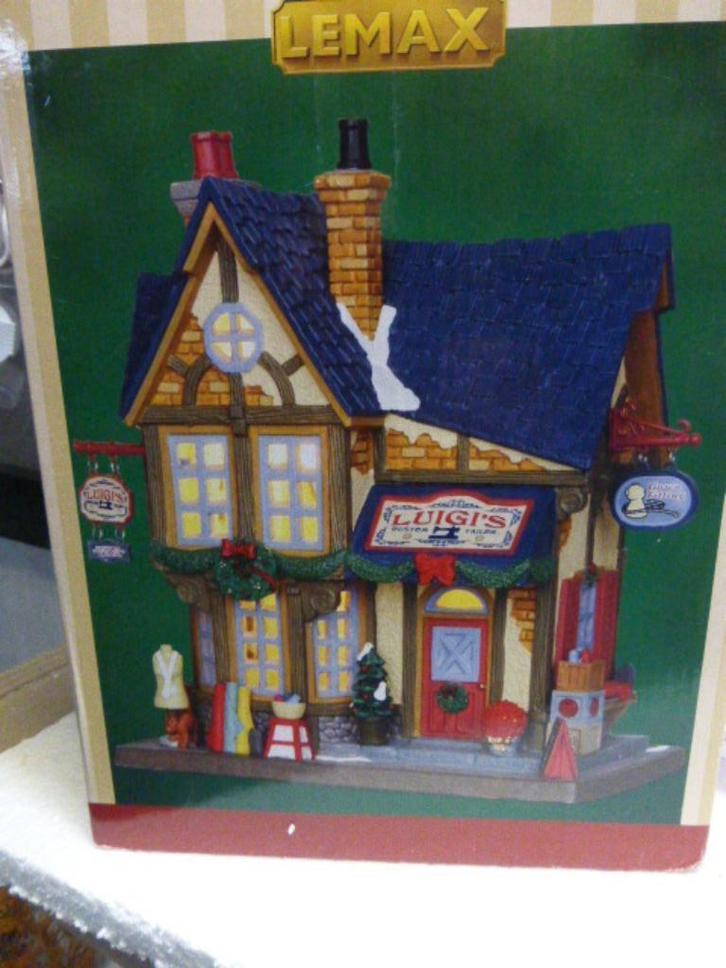 lemax Luigi's Custom Trailer kerstdorp kersthuisjes kerst, Diversen, Kerst, Ophalen of Verzenden