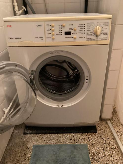 Gratis: AEG wasmachine, Witgoed en Apparatuur, Wasmachines, Gebruikt, Voorlader, 6 tot 8 kg, Ophalen