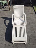 Tuinligstoel / Ligbed - Kunststof, Ophalen of Verzenden, Gebruikt, Kunststof, Verstelbaar
