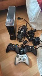 Xbox 360 250 gb, Spelcomputers en Games, Spelcomputers | Xbox 360, Ophalen, Met 3 controllers of meer, 250 GB, Gebruikt