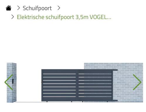 Schuifpoort montage, Tuin en Terras, Tuinpoorten, Schuifpoort, 200 cm of meer, Ophalen