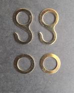 Koekoeksklok ketting haak en ring, Antiek en Kunst, Antiek | Klokken, Ophalen of Verzenden