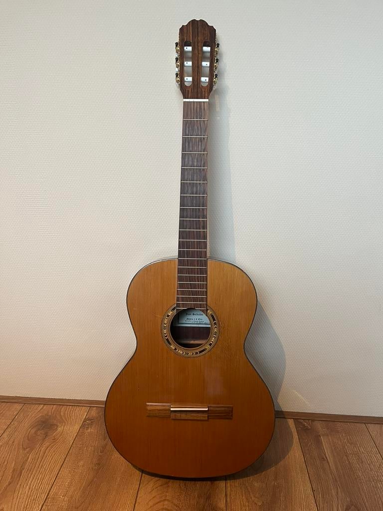 Akoestische gitaar Juan Salvador 2c Elite, Muziek en Instrumenten, Ophalen, Gebruikt, Klassieke of Spaanse gitaar