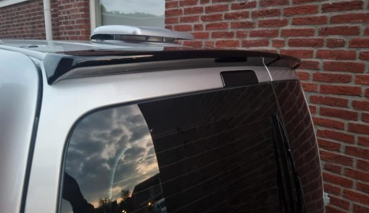 Volkswagen Caddy Ducktail Dak Spoiler Hoogglans Zwart Nieuw, Auto diversen, Tuning en Styling, Ophalen of Verzenden