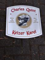 Keizer Karel bier reclame spiegel, Ophalen of Verzenden, Zo goed als nieuw, Reclamebord, Plaat of Schild, Overige merken
