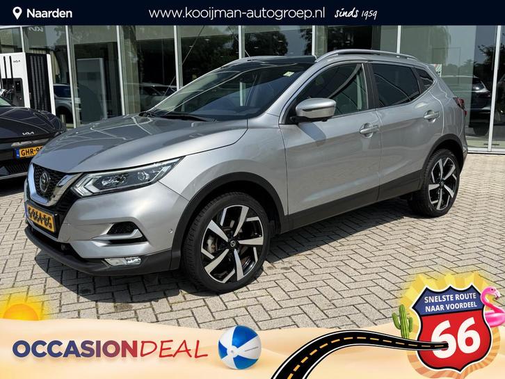 Nissan Qashqai 1.2 Tekna Nav|Camera|Lmv, Auto's, Nissan, Bedrijf, Te koop, Qashqai, 360° camera, ABS, Airbags, Airconditioning