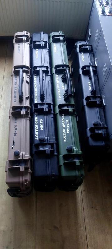 3x luchtbuks koffer Geweerkoffer XLarge foam Nuprol  beschikbaar voor biedingen