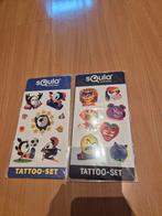 Squala Tattoo Sets - Nieuw!, Kinderen en Baby's, Kinderspulletjes, Ophalen of Verzenden, Nieuw