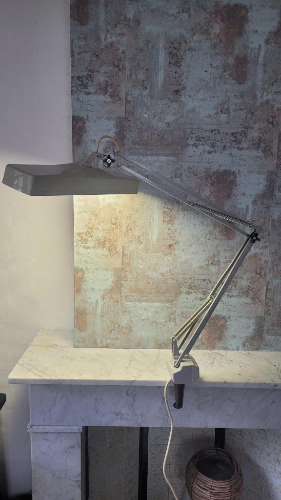 Vintage Zweedse architecten lamp Ledu 251 zeldzame vondst, Huis en Inrichting, Lampen | Tafellampen, Zo goed als nieuw, 75 cm of meer