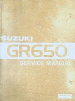 Suzuki GR650 Service Manual (4764z) motor, Ophalen of Verzenden, Suzuki