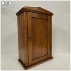 Oud eikenhouten wandkastje / Medicijnkastje / Halkastje /, Gebruikt, Ophalen of Verzenden, Nb, Nb