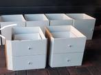 3 deurtjes,  2 ladekastjes hoogglans wit ikea Kallax, Huis en Inrichting, Ophalen, Zo goed als nieuw