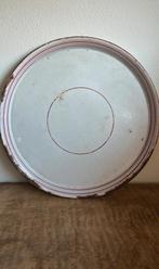 Frans emaille dienblad / bord, Ophalen of Verzenden